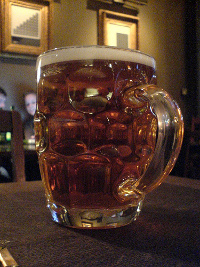 A pint of ale