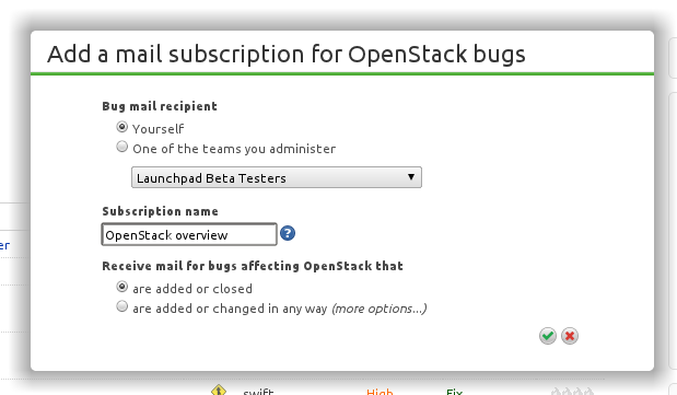 Subscribe to OpenStack